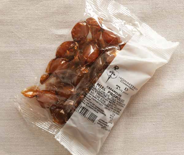 CARAMELOS DE MIEL Y PROPÓLEO