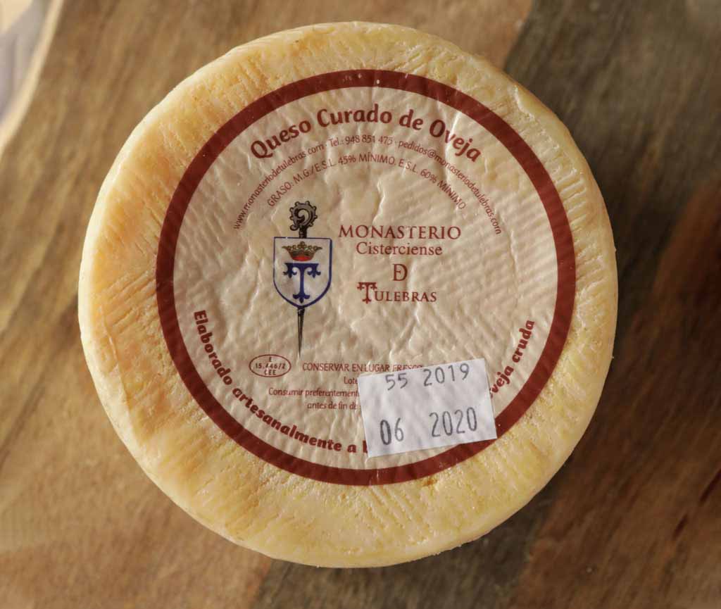 QUESO CURADO DE OVEJA SEIS MESES 900gr. (aprox)